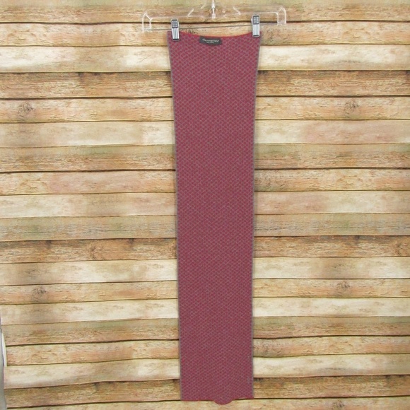 Cashmer Italy Gray/Red Polka Dot Scarf - Picture 2 of 12